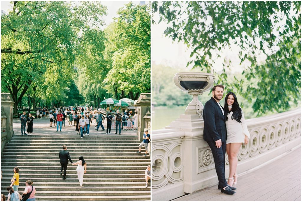 engagement session in Manhattan, captured by Sara Marx Photography, NYC couples photographer