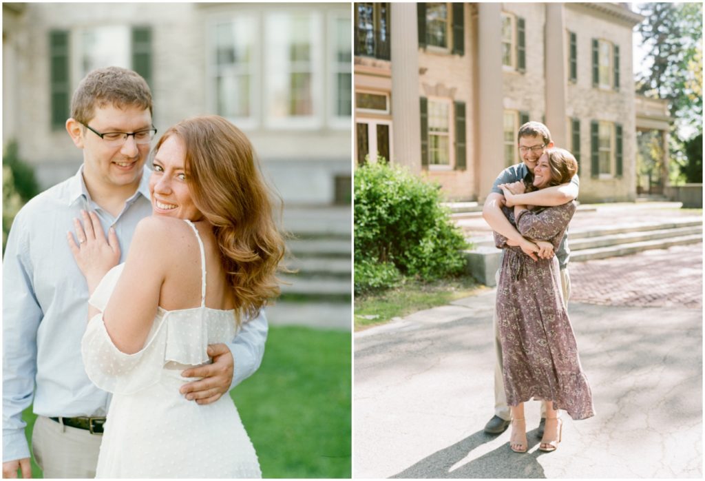 George Eastman Museum engagement session 